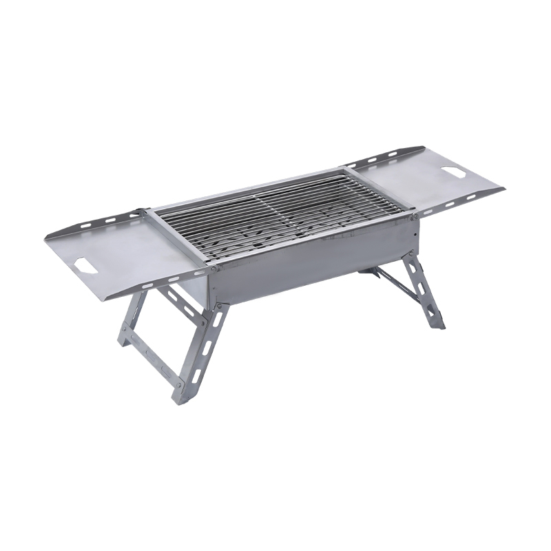 Outdoor stainless steel folding oven