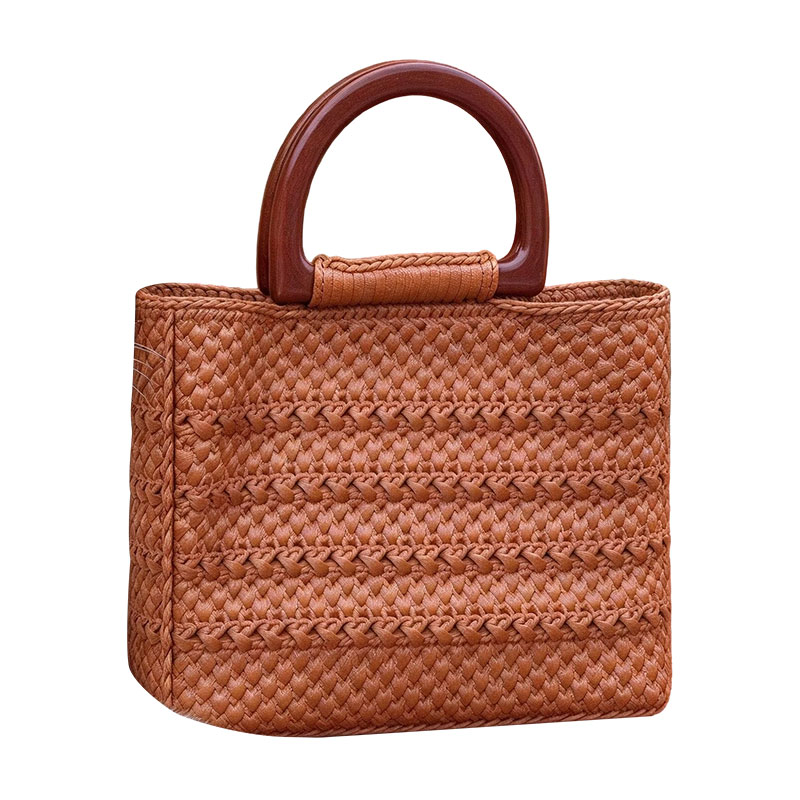 Handwoven Tote Commuter Bag